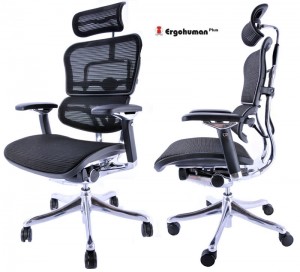 Ergohuman V2 Deluxe with Headrest Available From AJM Commercial Interiors