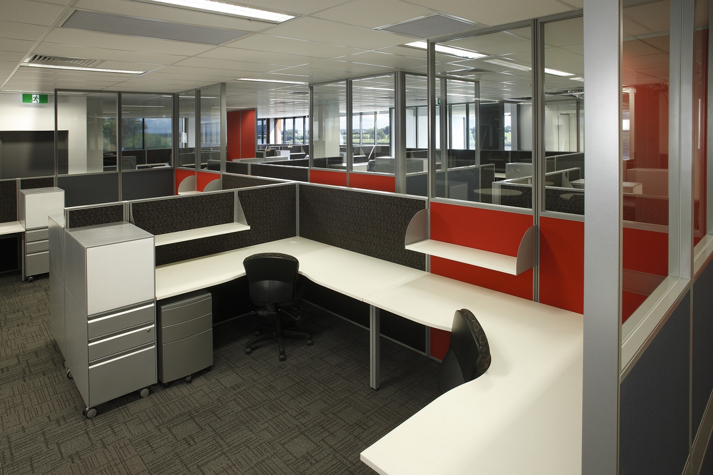 Deployable Partitioning System Demountable Partitioning & Office Screens From AJM Commercial Interiors