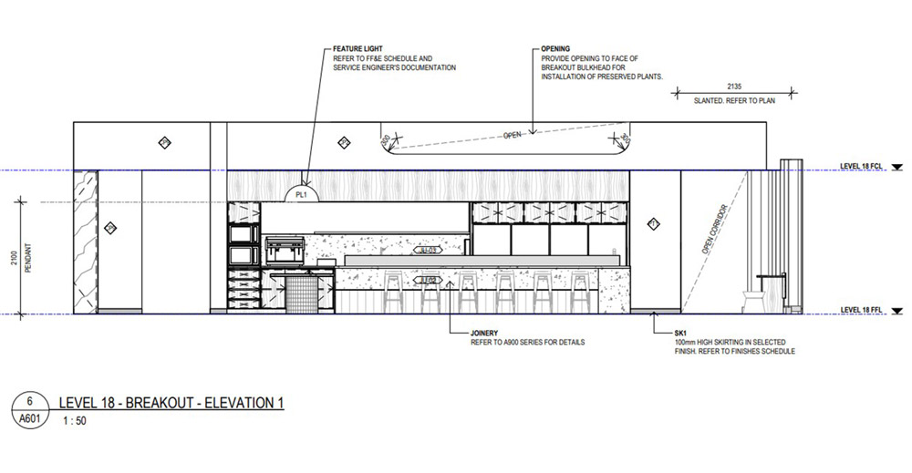 breakout elevation